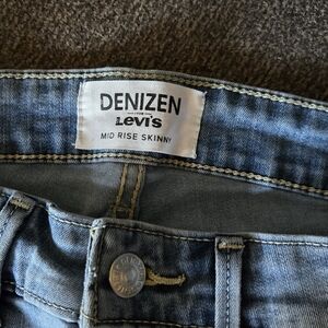 Denizen Mid Rise Skinny Jeans